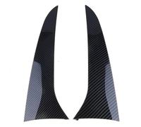 Voiture D'aile Latérale Décoration Autocollants Protection Décoratifs Pour Voiture Pour Pour X1 Pour E84 2009-2015 Becquet Latéral Fenêtre Arrière Séparateurs Canards(Carbon Fiber Pattern)