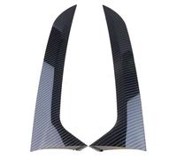 Voiture D'aile Latérale Décoration Bande Décorative Canard Autocollante 1 Paire Becquet Latéral Fenêtre Accessoires Voiture Pour VW Pour Tiguan MK1 2007-2016(Carbon Fiber Pattern)