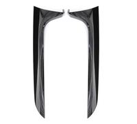 Voiture D'aile Latérale Décoration Pour A6 C7 Pour Avant 2012-2018 1 Paire De Becquets Latéraux Lunette Arrière Voiture Gauche Droite Canards Séparateur Autocollant Becquet(Gloss Black)