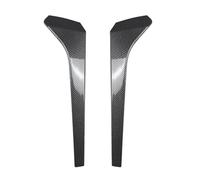 Voiture D'aile Latérale Décoration Pour VW Pour Tiguan Pour Pour MK2 2017- Aileron Lunette Arrière Voiture Garniture Séparateur D'aile Latérale Coffre Arrière Voiture Becquets Arrière(Carbon Black)