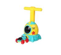 Voiture De Ballon De Puissance Inertielle En Plastique Abs 6 Jouet D'education D'apprentissage De Developpement Intellectuel Pour Le Cadeau D'enfants, Vert