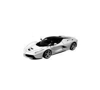 BBurago Modèle réduit Ferrari LaFerrari 2014 1:18 Rouge Noir Deluxe Signature