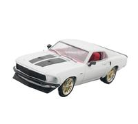 Voiture De Collection en Alliage Blanc Ixo 1 43 pour Ford Mustang Fastback Fast and Furious Movie Car Voiture Miniature De Collection