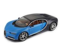 Bburago Voiture de collection Bugatti Chiron 11040B Bleu Échelle 1/18 Métal