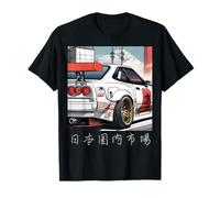 Voiture de course japonaise rétro JDM Tokyo Skyline Voiture Guy Cadeau T-Shirt