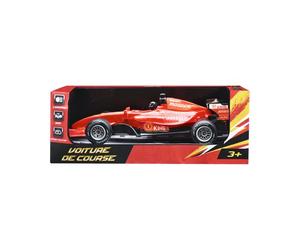 Voiture de course jouet WDK 18 cm rouge - lumières et sons
