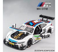 Voiture De Course Légère, 1:24 M4 Dtm M6 Gt3 Le Mans, Roues Libres, Modèle De Voiture De Sport, Jouet En Alliage Métallique Moulé, Réplique Miniature