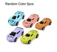 Voiture De Course Pour Enfants, Jouet, Véhicules De Retour, Voiture De Course, Poussée Vers Le Bas, Développement De La Cognition, Du Cerveau, Inertie, Marche, 5 Pièces