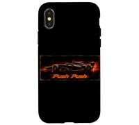 Voiture de Course Push Push Art Motorsport Art Push The Limits Coque pour iPhone X/XS