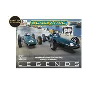 Scalextric C4580A 1963 Monaco Carlo Grand Prix Lot de 2 voitures de course