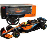 Voiture de course télécommandée - Rastar - McLarenF1 - 1:12 - Orange - Multicolore