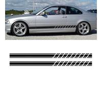 Voiture de Décalque de Latérale de Corps Jupe,pour BMW E46 3 Series E30 E34 E36 E39 E60 E70 E87 E90 E91 E92 Porte de Voiture latérales Jupe Autocollant Corps Vinyle décalque.,Red