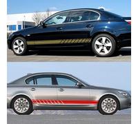 Voiture de Décalque de Latérale de Corps Jupe,pour BMW E46 3 Series E30 E34 E36 E39 E60 E70 E87 E90 E91 E92 Porte de Voiture latérales Jupe Autocollant Corps Vinyle décalque.,Yellow