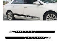 Voiture de Décalque de Latérale de Corps Jupe pour Golf MK7 Passat B7 B8, Autocollants latéraux de Voiture Autocollant de Porte,White