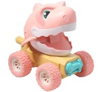 Voiture De Dessin Animé Dinosaure À Friction, Jouet Push Go, Grand Cadeau, Modèle De Véhicule À Inertie, Jouet Pour Enfants, Cadeau D'Anniversaire, De Nouvel An, 1 Pièce