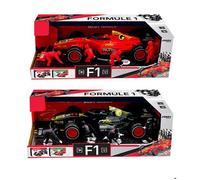 Voiture de F1 - FERRY - Modèle aléatoire - 36 cm - Sonore et lumineux - 4 personnages inclus