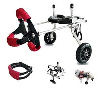Voiture de formation de réadaptation paralysée de handicap de membre postérieur de chien, fauteuil roulant de chien for les chiens handicapés de pattes arrière (Size : XS)