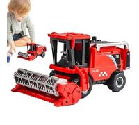 Voiture de jouet à friction : camion d'ingénierie de simulation, véhicule de poussée et conduite d'un véhicule de récolte | Véhicule amusant pour les tout-petits, voiture de jouet avec