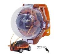 Voiture De Montre Télécommandée - Jouet À Glisse Rapide, Rallye De Sprint Pour Enfant, Montre Trigger Dash | Petit Mouvement De Circuit, Itinéraire De Poursuite Rapide, Pour Chambre À Coucher, Couloir