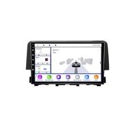 Voiture de Navigation GPS pour Honda Civic 10th 10gen 2015-2021 Bluetooth Voiture Stéréo WiFi Récepteur Radio FM USB Lien Miroir Auto Navi, 4 Nuclear 2G+32G