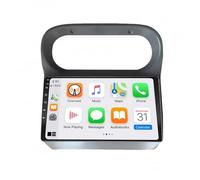 Voiture de Navigation GPS pour Renault Twingo 2005-2013 HD Écran Tactile avec Carplay Android Auto sans Fil GPS Wi-FI USB Bluetooth RDS Radio Caméra, 8 Nuclear 4G+64G