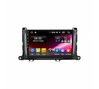 Voiture de Navigation GPS pour Toyota Sienna 2011-2014 Carplay & Android Auto sans Fil | Bluetooth 5.0 | Commande Vocale Compatible Caméra de Recul, FM, 8 Nuclear 4G+64G