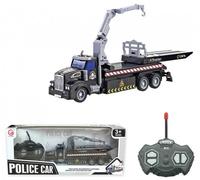 Voiture de police avec remorque radiocommandée