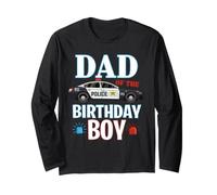 Voiture de Police « Dad of The Birthday Boy » Manche Longue