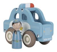 Voiture de police en bois