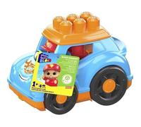 MEGA Brands Jeu de construction Voiture de course Ricky HKN41 4 grands blocs 1 à 4 ans