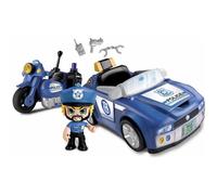 Voiture de police Pinypon Action avec figurine et accessoires