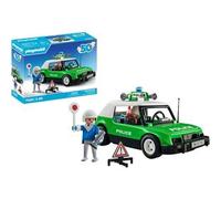 Playmobil Classic Police Car Construction Game Argenté Enfants