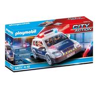 Playmobil City Action 6873 - Voiture De Policiers Avec Gyrophare Et Sirène
