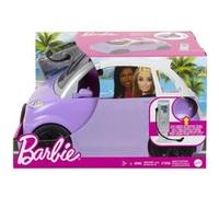 Voiture de poupée - Barbie - HJV36 - Transformable en cabriolet - Lilas et Blanc - 2 pièces Blanc