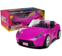 Voiture de poupée Cabrio rose 34 cm