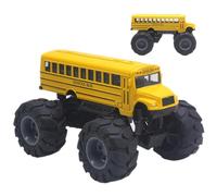 Voiture de poussée pour autobus scolaire - Jouet amusant à chevaucher pour , design réaliste pour autobus scolaire | Voiture à tirer en alliage, voiture poussée pour intérieur et extérieur