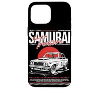 Voiture de Rallye rétro Samouraï Racing Japon Motorsport JDM Coque pour iPhone 16 Pro Max