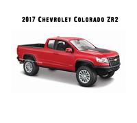 Voiture De Ramassage Chevrolet Colorado 1:27, 2017, Modèle De Voiture De Simulation, Décoration Classique, Collection, Cadeau D'anniversaire, Jouet