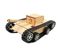 Voiture de réservoir électrique - kit de Puzzle, Jouet de Groupe Binaire | Modèle de Technologie Faite pour Les, matériel d'apprentissage des élèves pour l'enseignement en Classe Projet crée