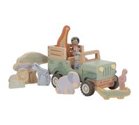 Voiture de Safari et animaux en bois - Safari Friends