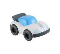 voiture de sport bleu/blanc 9 cm