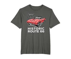 Voiture de sport historique Route 66 T-Shirt