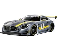 Voiture de tourisme électrique Tamiya Mercedes-AMG GT3 58639-1 4 roues motrices (4WD) brushed kit à monter 1:10