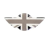 Voiture décoration Autocollant D'emblème De Volant Union Jack Intérieur De Voiture Compatible avec Mini pour Cooper pour R50 R52 R53 R55 R56 R60 R61 F54 F55 F56 F57 F60(2)