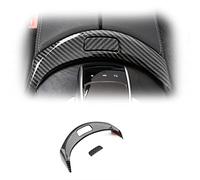 Voiture Décorer Console Centrale Accoudoir Boîte Boutons Cadre Décoration Autocollants Garniture Pour Mercedes Pour Benz W205 X253 GLC 2015-2020 Accessoires De Voiture ( Color : Carbon fiber