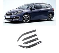 Voiture Deflecteurs d'air pour Kia Ceed 2007-2019 Fenêtre Côté Déflecteurs Déflecteur Vent Visières Pare-Pluie Porte Visière Évent Accessoires,ForSEDANWAGON/12-19