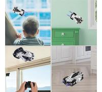 Voiture D'Escalade Murale Télécommandée, Jouet Défiant La Gravité, Voiture De Course Électrique Sans Fil, Cadeaux Pour 3 Ans Et Plus