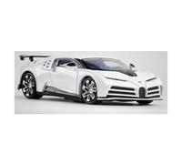 Voiture d'exposition 1:32 pour EB110H Cent dix Modèle de voiture en métal moulé sous pression très réaliste Ornement décoratif Collection ou cadeau(White)