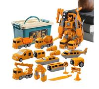 Voiture d'ingénierie à Transformation magnétique - Jouet de Construction de Robot éducatif | Ensemble de Construction pour, pour élèves, enfantsd'âge préscolaire, Salon, Salle de cla