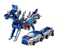 Voiture Dinosaure Transformable par Collision,2 Voitures Magnétiques Qui Se Transforment en Dinosaures, Jouet Voiture Dinosaure Transformable en Cas De Collision Deux en Un pour Garçons De 3, 4 an